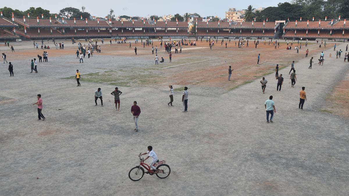 Amidst dearth of playgrounds in Vijayawada, IGMC Stadium’s cricket
